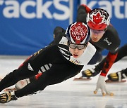 쇼트트랙 박지원, 4차 월드컵 1500m 金 "1위 유지 어려워, 꼭 지키겠다"