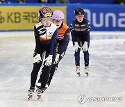 세계랭킹 1위 김길리, 쇼트트랙 월드컵 서울 대회 1,500ｍ 우승