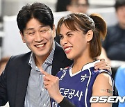 '6연패 탈출' 김종민 감독, "공격에서 배유나 잘해줬다...부키리치는 에이스다운 면모 보여줘야" [오!쎈 김천]