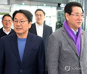 강기정 시장-김영록 지사, 군·민간 공항 이전 논의 회동