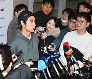 [Ms포토] '자이언츠 입단' 이정후 '뜨거운 취재 열기'