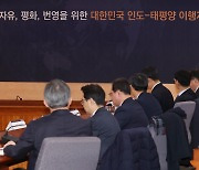 인도·태평양 전략 발표 포럼 기조연설하는 장호진 차관