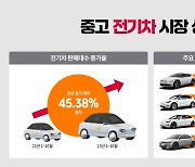 엔카닷컴, 중고 전기차 올해 45% 판매 증가