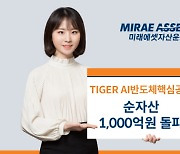 미래에셋, `TIGER AI반도체핵심공정 ETF` 순자산 1000억원 돌파