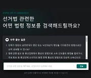 로앤굿, 총선 앞두고 '선거법 AI 검색챗봇' 이용자 증가