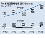 車보험 경상환자 진료비, 한방이 양방의 3배