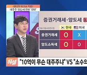 대주주 양도세 완화 ‘찬반‘…”10억이 무슨 대주주냐” vs. ”소수의 큰손만 혜택 위한”