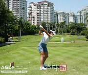 [포토] 김민별 'KLPGA 신인왕의 백스윙'