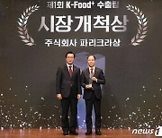 파리크라상, 'K-FOOD+ 수출탑' 시장개척탑 수상