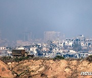 [포토] 이동하는 이스라엘 군용 차량