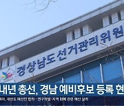 내년 총선, 경남 예비후보 등록 현재 47명