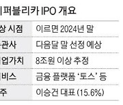 IPO 대어 또 나온다 …'몸값 8조' 토스 시동