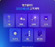 뱅크샐러드, 금융 마이데이터로 뽑은 2023 베스트 고객 혜택 데이터 공개