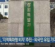 강원도, ‘지역특화형 비자’ 추진…외국인 유입 기대