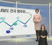 [생활날씨] 내일도 북극발 한파 기승…서쪽·제주 '대설'