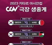 CGV, 2023 카타르 아시안컵 극장 생중계