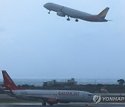 제주공항 항공편 지연·결항 속출