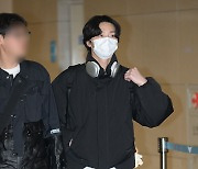 [Ms포토] 박서준 '해외일정 마치고 귀국'