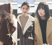 트와이스, '한파 절정 입김 불며' 패션 포기 못해!