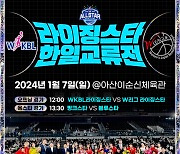 한·일 여자농구의 미래, WKBL 올스타전서 맞대결