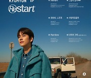 규현, 신보 'Restart' 트랙리스트 공개…'그렇지 않아' 등 6곡, 려욱·예성 지원사격