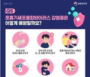 이번엔 호흡기세포융합바이러스 유행…한달 새 입원 2배