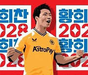 황희찬, 울버햄튼과 재계약…2028년까지 동행 연장