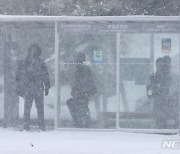 폭설 내리는 제주… 공항 활주로 임시 폐쇄·도로 차량 통제 [뉴시스Pic]