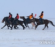 CHINA-XINJIANG-MORI-KAZAK HERDER-WINTER LIFE (CN)