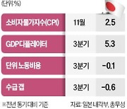 日 '디플레 탈출' 신호인가…20개월째 물가 목표치 달성