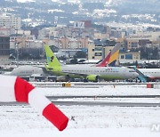 '운항 재개, 분주한 제주공항'