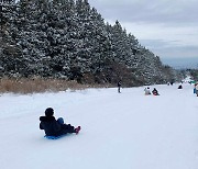 북극 한파 풀리자 곳곳 눈…8년 만의 화이트 크리스마스