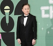 [TD포토] 표창원 '시상식을 즐기는 남자'