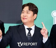 [T포토] 문세윤 '1박 2일 많이 사랑해주세요'