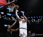 '머리 32점' NBA 덴버, 브루클린 제압하고 3연승