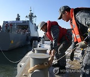 해군2함대로 입항하는 천안함 '서해 수호 임무 본격 돌입'