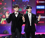 [E포토] 동방신기, '데뷔 20주년 기념 가요대전 출격'