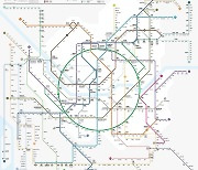 서울 지하철 노선도 40년 만에 변경