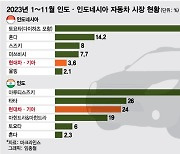 '탈중러' 나선 현대차, 인도·인니 쉽지 않다…'일본·중국車 텃밭'