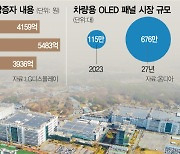 [biz-FOCUS] "年 36% 고성장 시장 잡자"··· LGD, 차량용 OLED '핀셋투자'