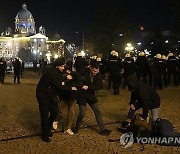 Serbia Election Protest