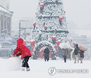 화이트 크리스마스 눈사람 만들기