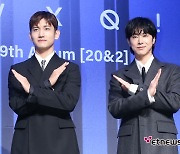 [포토] 동방신기 유노윤호-최강창민, '데뷔 20주년 자축'