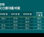 인터넷은행 중저신용대출 목표치 30%로 낮췄다