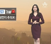 [날씨]중부·전북 초미세먼지 ‘나쁨’…세밑 한파 없어