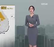 [출근길 날씨] 중부·전북 초미세먼지 ‘나쁨’…당분간 추위 주춤