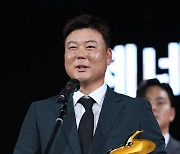 2023 KPGA 제네시스 대상 수상 소감 말하는 함정우