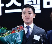 [ST포토] 박성준, 36세 KPGA 신인상