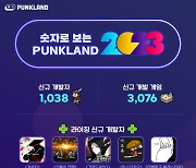 올해 펑크랜드에서 게임 3000종 데뷔