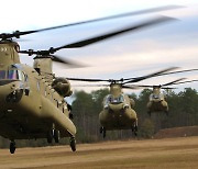 美, 한국에 2조원 규모 수송 헬기 ‘치누크’ 수출 승인